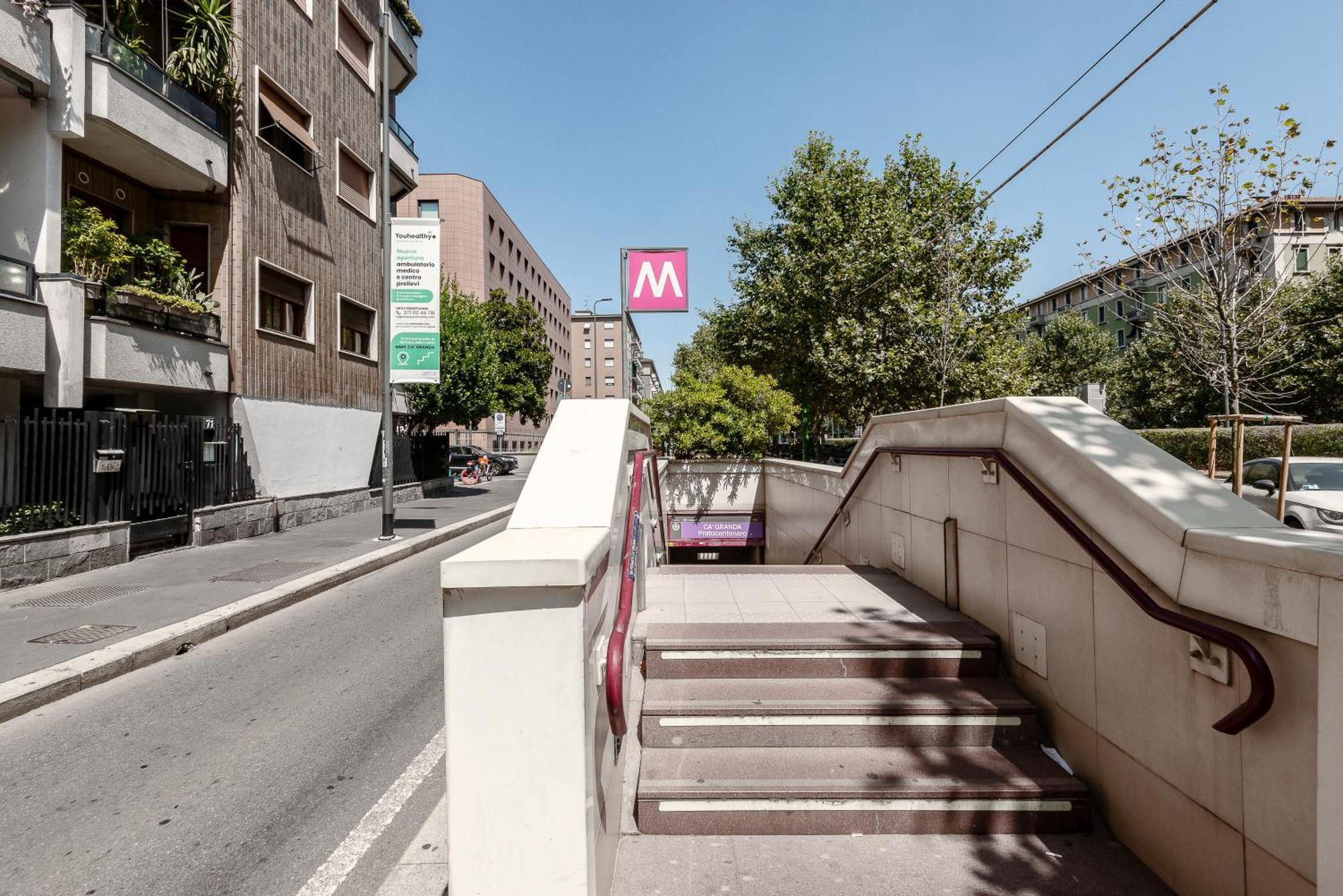 Stayeasy Piane56 Panoramic Next To M5 Metro Milan